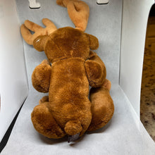 Load image into Gallery viewer, TY Attic Treasures Montgomery Brown Moose soft 10.5" Plush (Pre-Owned)