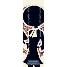 Load image into Gallery viewer, Groovy Reader Bookmark – Vintage Silhouettes for Women Who Love to Read (9-12)