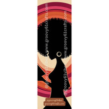 Load image into Gallery viewer, Groovy Reader Bookmark – Vintage Silhouettes for Women Who Love to Read (9-12)