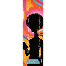 Load image into Gallery viewer, Groovy Reader Bookmark – Vintage Silhouettes for Women Who Love to Read (9-12)