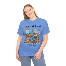 Load image into Gallery viewer, Frustrated Plant A See Watch it Grow Young Boy 100% Cotton Classic Fit T-shirt