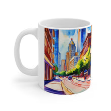 Load image into Gallery viewer, At the Cafe Atlanta Georgia #38 Mug 11oz mug AI-Generated Artwork