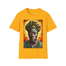 Load image into Gallery viewer, Colors of Africa Warrior King #9 Unisex Softstyle Short Sleeve Crewneck T-Shirt