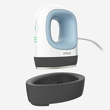 Load image into Gallery viewer, Cricut EasyPress Mini Heat Press for Small Objects like Shoes, Stuffed Animals, Hats & More, 3 Heat Settings & Precision Tip, Ceramic-Coated Heat Plate, Compact & Lightweight, Zen Blue