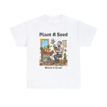 Load image into Gallery viewer, Frustrated Plant A See Watch it Grow Young Boy 100% Cotton Classic Fit T-shirt