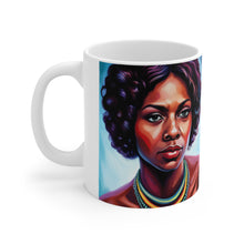 Load image into Gallery viewer, Retro 60s Female Queen #2 Mug 11oz mug AI-Generated Artwork