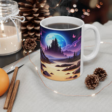 Load image into Gallery viewer, Lunar Moon Fantast Art #18 Ceramic Mug 11oz AI Generated