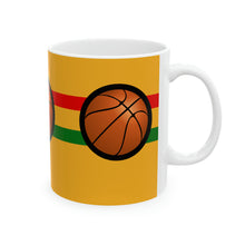 Load image into Gallery viewer, Sports Game No Word Basketball 11oz Ceramic Beverage Mug Decorative Artwork