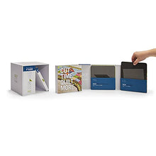 Load image into Gallery viewer, AccuQuilt GO! Qube Mix and Match 4 Inch Block with 8 Basic Cut Quilting Shapes, 2 Cutting Mats, Videos, Storage Box, and 14 Pattern Booklet