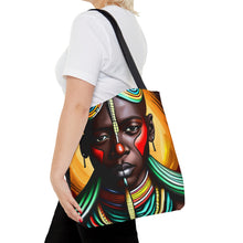 Load image into Gallery viewer, Color of Africa #2 Tote Bag AI Artwork 100% Polyester