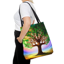 Load image into Gallery viewer, The Family Tree Deep Roots #2 Tote Bag AI Artwork 100% Polyester