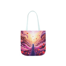 Load image into Gallery viewer, Pink Heart Series #11 Fashion Graphic Print Trendy 100% Polyester Canvas Tote Bag AI Image