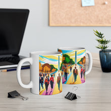 Load image into Gallery viewer, Civil Rights Movement for Peace &amp; Equality #3 Mug AI-Generated Artwork 11oz mug
