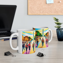 Load image into Gallery viewer, Civil Rights Movement for Peace & Equality #3 Mug AI-Generated Artwork 11oz mug
