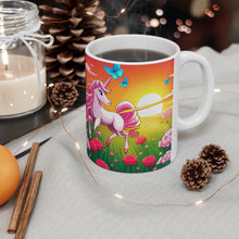 Load image into Gallery viewer, I Dream of Unicorns & Butterflies #20 Ceramic 11oz AI Decorative Coffee Mug