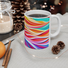 Load image into Gallery viewer, Pastel Sea-life Sunset #4 Ceramic Mug 11oz mug AI-Generated Artwork