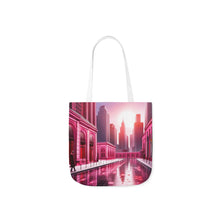 Load image into Gallery viewer, Pink Heart Series #10 Fashion Graphic Print Trendy 100% Polyester Canvas Tote Bag AI Image