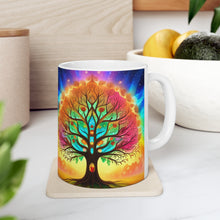 Load image into Gallery viewer, The Family Tree Foundation for Joy #2 11oz mug AI-Generated Artwork