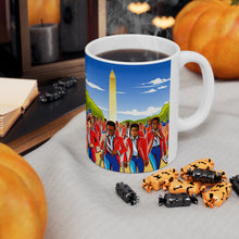 Load image into Gallery viewer, Civil Rights Movement for Peace & Equality #2 Mug AI-Generated Artwork 11oz mug