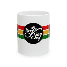 Load image into Gallery viewer, Her King No Word 11oz White Ceramic Beverage Mug Decorative Art