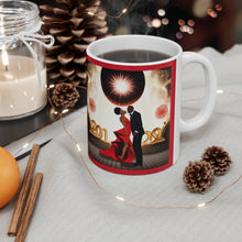 Load image into Gallery viewer, New Year's Celebration Couple Ceramic Mug 11oz Design #2