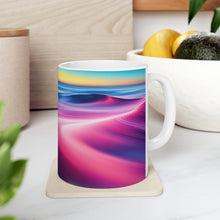 Load image into Gallery viewer, Pastel Sea-life Sunset #21 Ceramic Mug 11oz mug AI-Generated Artwork