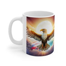 Load image into Gallery viewer, The United States of America USA Flag Eagle #2 Mug 11oz mug AI-Generated Artwork