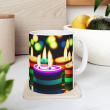 Load image into Gallery viewer, Happy Birthday Candles #19 Ceramic 11oz Mug AI-Generated Artwork