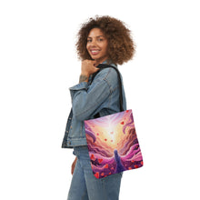 Load image into Gallery viewer, Pink Heart Series #11 Fashion Graphic Print Trendy 100% Polyester Canvas Tote Bag AI Image
