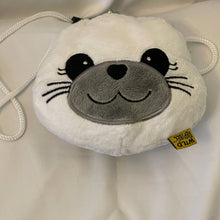 Load image into Gallery viewer, Wild Republic White Animal Face Soft Kds Purse Plush (Pre-owned)