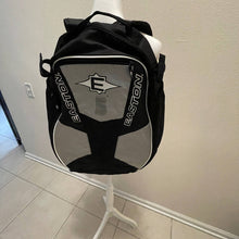 Load image into Gallery viewer, Easton Black & Silver Backpack Purse tote (Pre-owned)