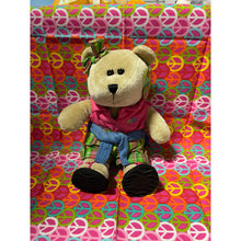 Load image into Gallery viewer, 2007 Starbucks Bearista Bear Plush Doll Summer Vacation Girl 62nd Edition