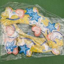 Load image into Gallery viewer, Rocking Horse Baby Shower Toddler Cupcake Wrappers and Picks for Baby Shower Party Decorations (Set of 12)