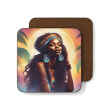 Load image into Gallery viewer, Retro 60's Psychedelic #32 Hardboard Back AI-Enhanced Beverage Coasters