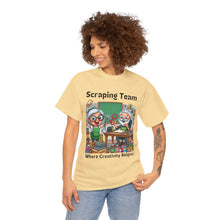 Load image into Gallery viewer, Scraping Team: Where Creativity Reigns, Scrapbooking 100% Cotton Classic T-shirt
