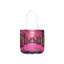 Load image into Gallery viewer, Pink Heart Series #9 Fashion Graphic Print Trendy 100% Polyester Canvas Tote Bag AI Image