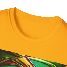 Load image into Gallery viewer, Colors of Africa Warrior King #3 Unisex Softstyle Short Sleeve Crewneck T-Shirt