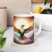 Load image into Gallery viewer, The United States of America USA Flag Eagle #2 Mug 11oz mug AI-Generated Artwork