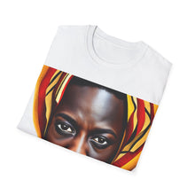 Load image into Gallery viewer, Colors of Africa Warrior King #4 Unisex Softstyle Short Sleeve Crewneck T-Shirt