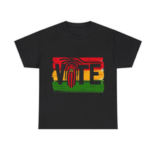 Load image into Gallery viewer, Rasta Mask T-Shirt Election Freedom Stand for Liberty, Justice, and Democracy, 2024 Presidential Campaign, Election 2024 Shirt, Vote for Joy
