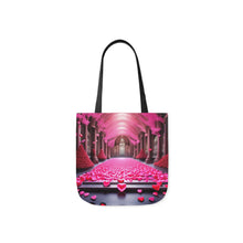 Load image into Gallery viewer, Pink Heart Series #9 Fashion Graphic Print Trendy 100% Polyester Canvas Tote Bag AI Image