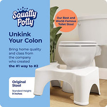 Load image into Gallery viewer, Squatty Potty The Original Bathroom Toilet Stool Height, White, 9 Inch (Pack of 1)