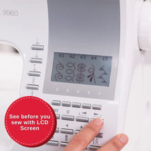 Load image into Gallery viewer, SINGER | 9960 Sewing & Quilting Machine With Accessory Kit, Extension Table - 1,172 Stitch Applications & Electronic Auto Pilot Mode
