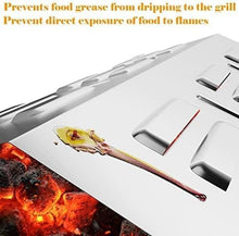 Load image into Gallery viewer, Grill Grates Replacement Part for Weber Go-Anywhere 121020, 1141001, 80631, 9201, BBQ Accessories for Weber Gas and Charcoal Go-Anywhere Grill, Stainless Steel Cooking Grid and Grill Flavorizer Bar