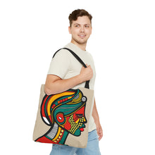 Load image into Gallery viewer, Color of Africa #17 Tote Bag AI Artwork 100% Polyester