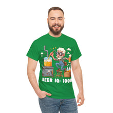 Load image into Gallery viewer, Beer Crafter Beer IQ: 1000 Brewing T-Shirt 100% Cotton Classic Fit