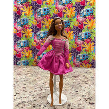 Load image into Gallery viewer, Mattel Barbie Beautiful Princess Articulating Purple Dress African American