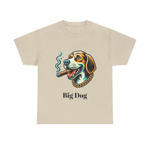 Load image into Gallery viewer, Big Dog Hound Dog Shirt, The Dog Life Hound Dog Cigar Gold Chain Unisex Crewneck T-Shirt