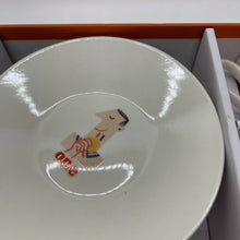 Load image into Gallery viewer, Paul Thurlby's Numbered Espresso Cups (4) Saucers (4) Set of 8 pieces