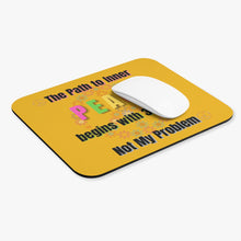Load image into Gallery viewer, Path to Inner Peace Mouse Pad (Rectangle) 9" x 8" High Density